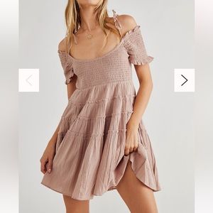 Free People Happy With You Mini Dress (size medium)